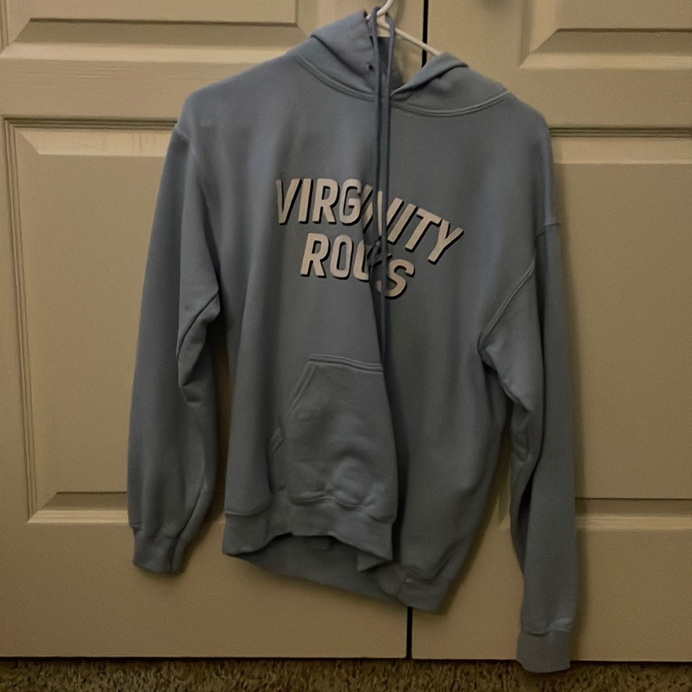 Danny Duncan Virginity Rocks Light Blue Hoodie S